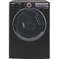 Hoover DWFT410AH3B Freestanding Washing Machine, 10kg Load, A+++ Energy Rating, 1400rpm Spin, Black