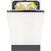 Zanussi ZDV12004FA Integrated Slimline Dishwasher, White