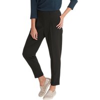 Betty & Co. Crepe Tailored Trousers, Black