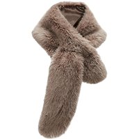 Pure Collection Faux Fur Scarf