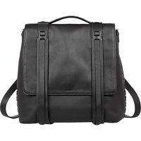 AllSaints Fin Shoulder Backpack, Black