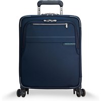 Briggs & Riley Baseline Carry-On Expandable 4-Wheel 53.3cm Cabin Suitcase, Navy