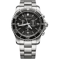 Victorinox Men's Maverick Chronograph Date Bracelet Strap Watch