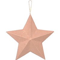 Darice Plain Paper Mache Star, 8 Inches