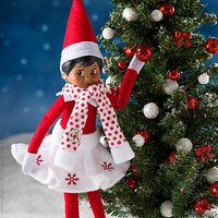 Elf On The Shelf Snowflake Skirt And Scarf