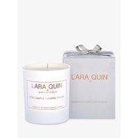 Lara Quin Rose Quartz & Jasmine Orchard Scented Candle