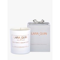 Lara Quin Smokey Quartz & Himalayan Cedar Scented Candle