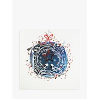 Paperlink Wreath Christmas Card