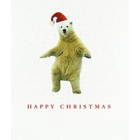 Portfolio Polar Bear Christmas Card
