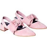 Finery Lapsey Bow Court Shoes, Pink