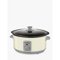 Morphy Richards 3.5L Sear And Stew Slow Cooker, Ivory Cream