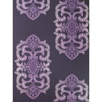 Matthew Williamson Empress Wallpaper - Dark Violet / Amethyst, W6544-01