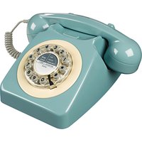 Wild & Wolf 746 1960s Corded Telephone - French Blue
