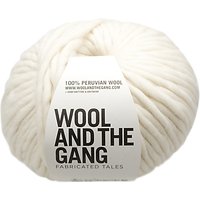 Wool And The Gang Crazy Sexy Super Chunky Yarn, 200g - Ivory White