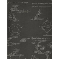 Andrew Martin Pythagoras Wallpaper - Charcoal, M03