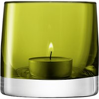 LSA International Light Colour Tealight Holder - Olive