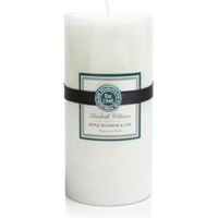 Elizabeth Williams Apple Blossom & Lily Pillar Candle - 5024418910718