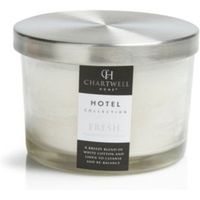 Chartwell Home Linen & White Cotton Jar Candle - 5024418915607