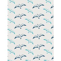 Mini Moderns Gulls Wallpaper - Denim, AZDPT025WD