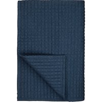 House By John Lewis Jersey Bedspread - Navy