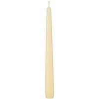 John Lewis The Basics Tapered Dinner Candles, Pack Of 10 - Ivory