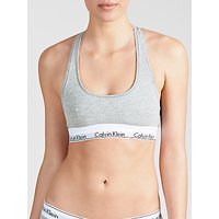 Calvin Klein Underwear Modern Cotton Bralette - Grey Heather