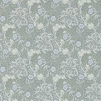 Morris & Co Seaweed Wallpaper - Silver/Ecru, DM3W214715