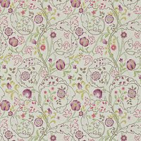Morris & Co Mary Isobel Wallpaper - Wine/Linen, DM3W214727