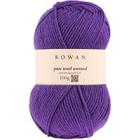 Rowan Pure Wool Superwash Worsted Yarn, 100g - Plum 122