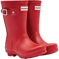 Hunter Children's Original Wellington Boots - Red