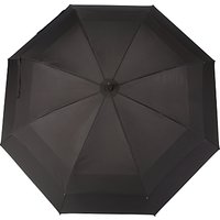 Fulton Stormshield Double Canopy Walker Umbrella - Black
