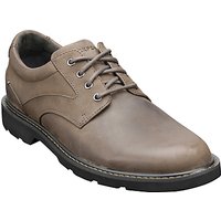Rockport Charlesview Waterproof Leather Derby Shoes - Mocha