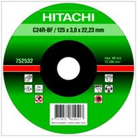 Hitachi (Dia)125mm Flat Abrasive Disc - 8717472814517