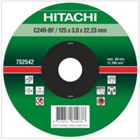Hitachi (Dia)115mm Depressed Centre Abrasive Disc - 8717472814654
