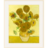Vincent Van Gogh- Sunflowers - Natural Ash Framed Print
