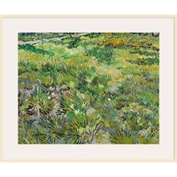 Vincent Van Gogh- Long Grasses With Butterflies - Natural Ash Framed Print