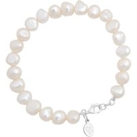 Claudia Bradby Simple Pearl Bracelet - White