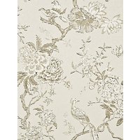 GP & J Baker Oriental Bird Wallpaper - Ivory, BW45029/1