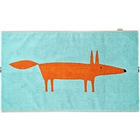 Scion Mr Fox Bath Mat - Aqua