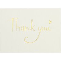 CCA Ancona Personalised Wedding RSVP Cards, Pack Of 60 - Cream