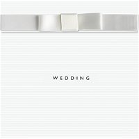 CCA White Wedding Personalised Invitations, Pack Of 60 - White