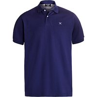 Hackett London Short Sleeve Polo Shirt - Blue/Grey