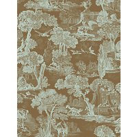 Cole & Son Versailles Paste The Wall Wallpaper - Teal, 99/15063