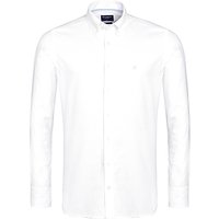 Hackett London Washed Oxford Shirt - White