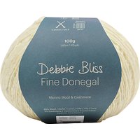 Debbie Bliss Fine Donegal 4 Ply Yarn, 100g - Snowdrift 01
