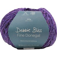 Debbie Bliss Fine Donegal 4 Ply Yarn, 100g - Plum 11