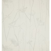 John Lewis Croft Collection Grasses Wallpaper - French Grey
