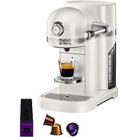 Nespresso Artisan Coffee Machine By KitchenAid - Frosted Pearl