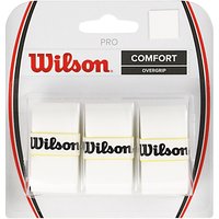 Wilson Pro Tennis Overgrip, Pack Of 3 - White