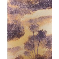 Matthew Williamson Cocos Wallpaper - Blackcurrant, W6652-01